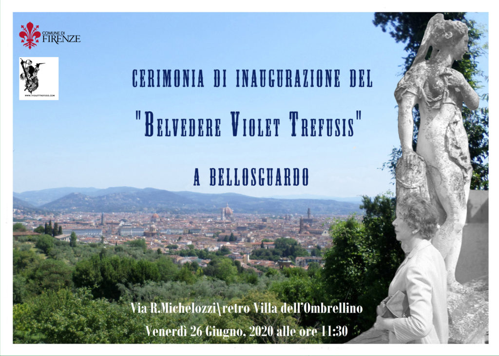 Inaugurazione Belvedere Violet Trefusis