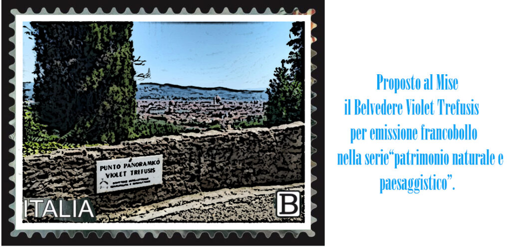 Un francobollo per il Belvedere Violet Trefusis.